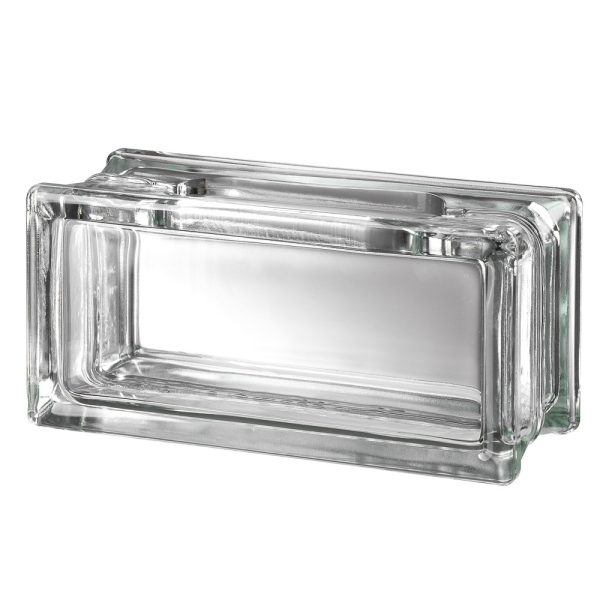 DecoBloc Clear 8 inch by 4 inch glass block